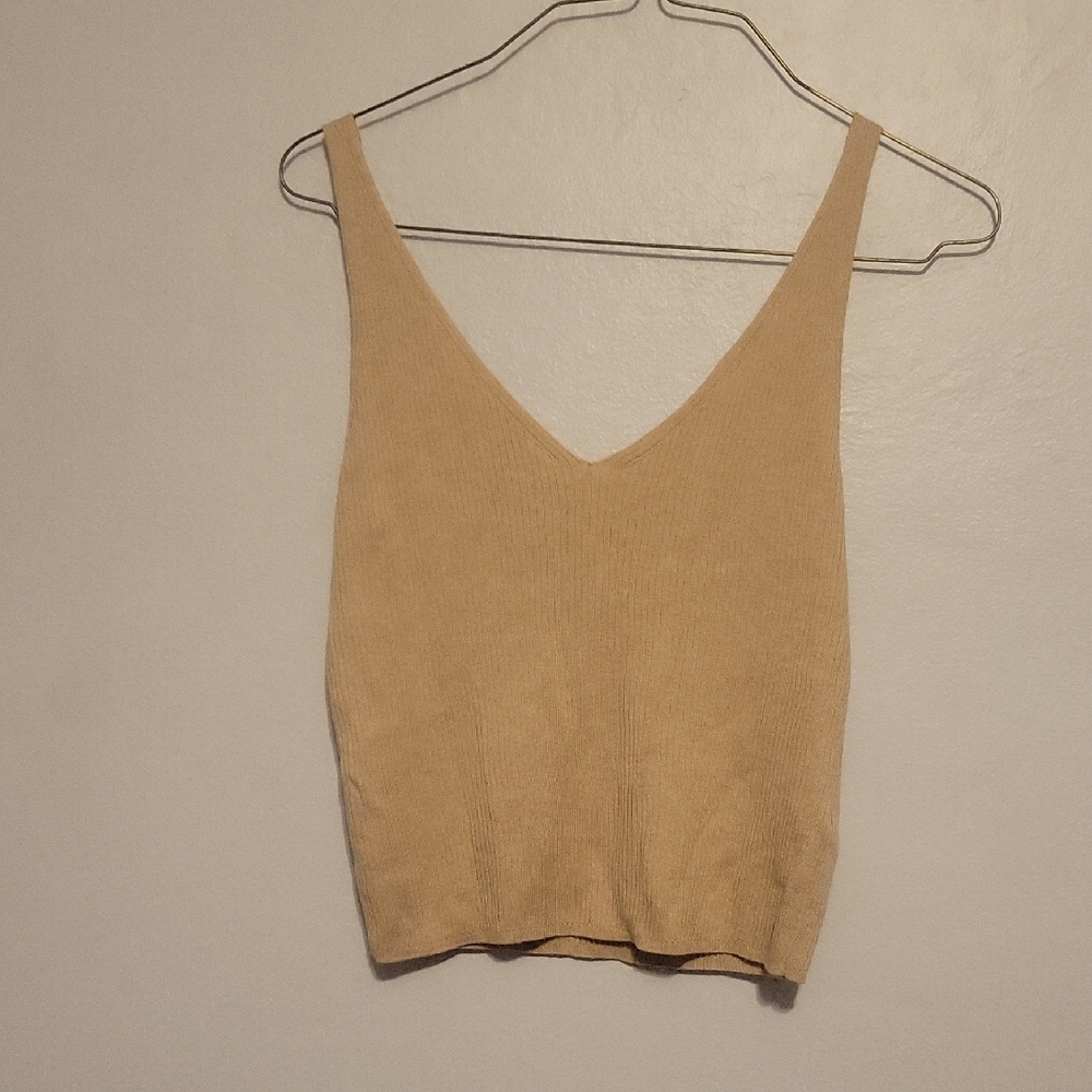 GAP Tan V-Neck Women's Camisole